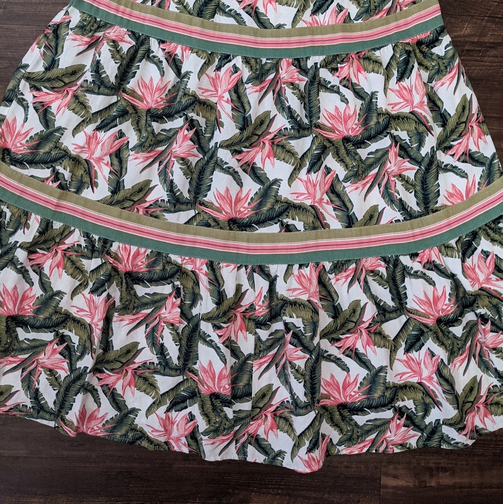 NWT Loft Tropical Maxi Dress - Picture 8 of 8